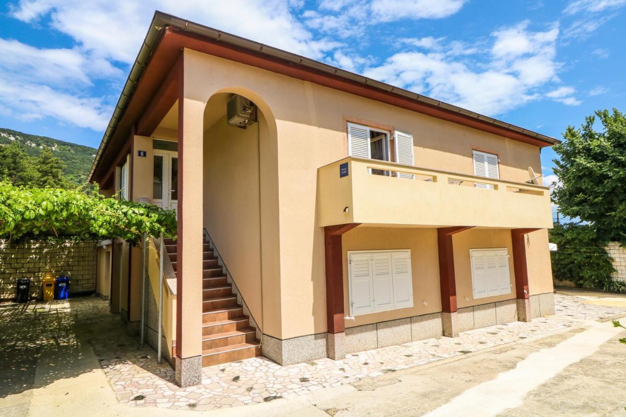 Double Rooms With Terrace Tomica Baška Dış mekan fotoğraf